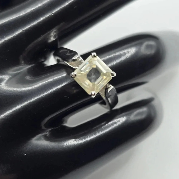 Genuine Citrine .925 Sterling Silver - Picture 3 of 5